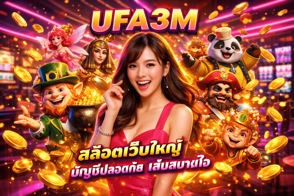 UFA3M สล็อตเว็บใหญ่ บัญชีปลอดภัย เล่นสบายใจ